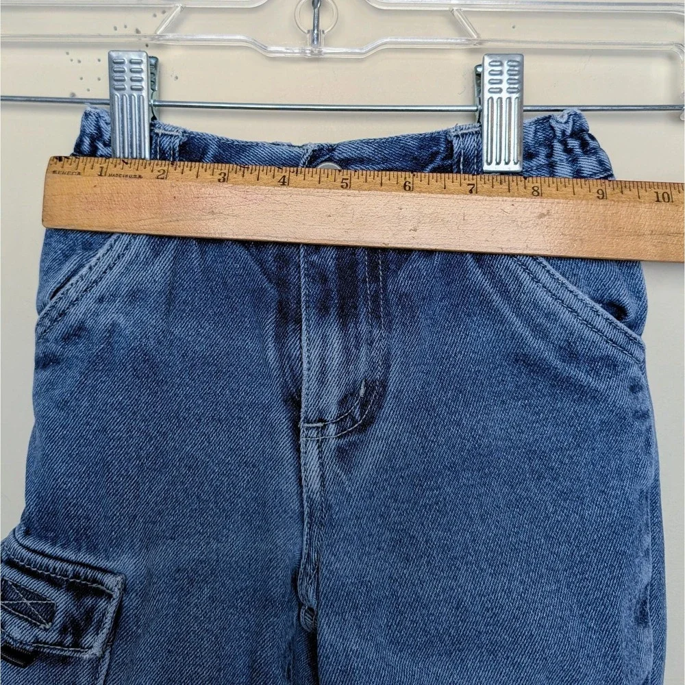 Vintage Gymboree‎ Cargo Lined Denim Carpenter Jeans Y2K Infant Size 12-18 Months
